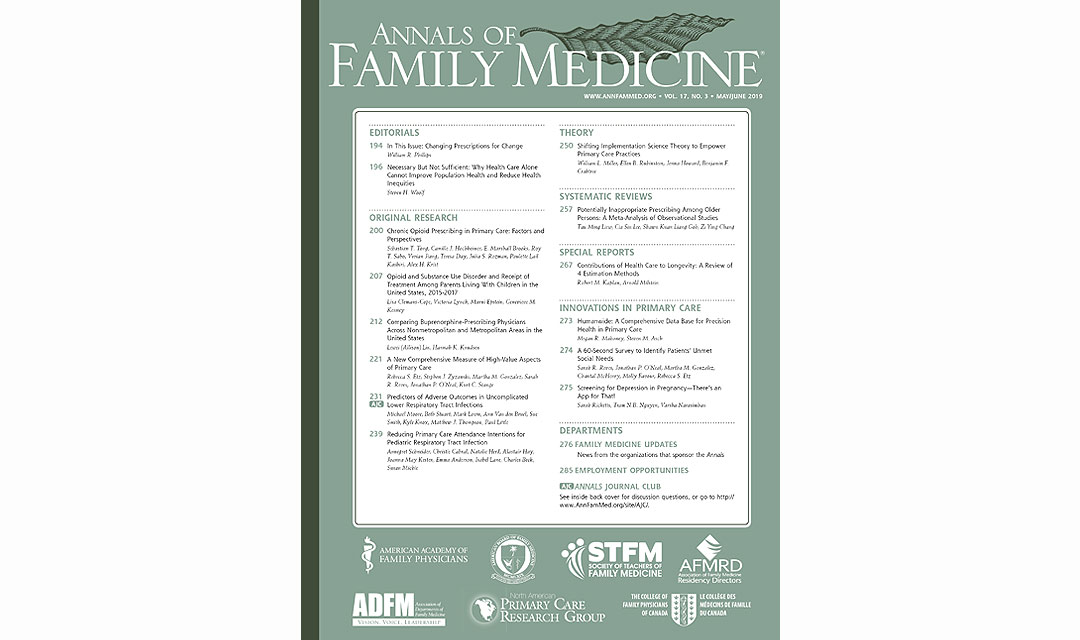Annals of Family Medicine